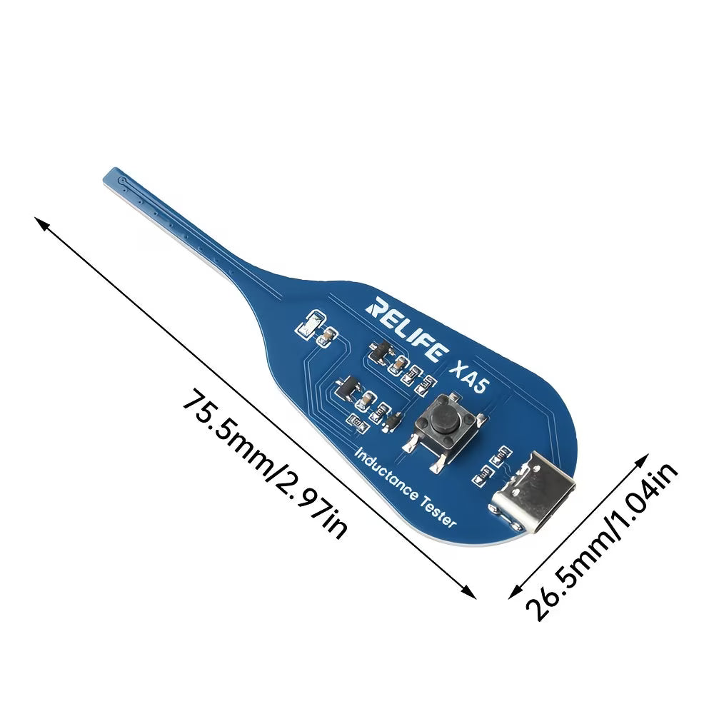 Tester de inductanță electromagnetică în circuit