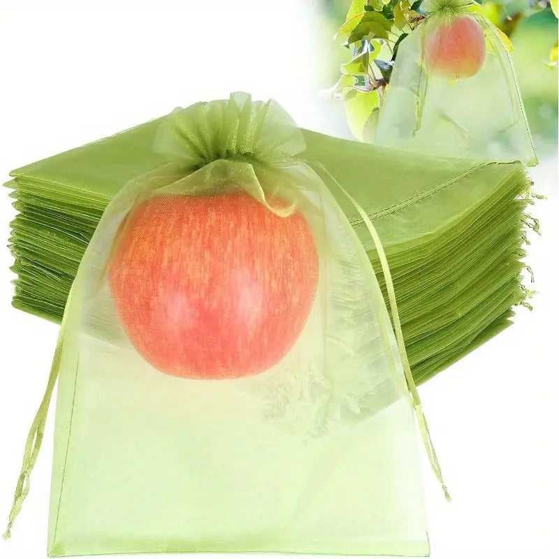 Set 10 Pungi Pentru Protejarea Fructelor/Legumelor 1+1 GRATIS