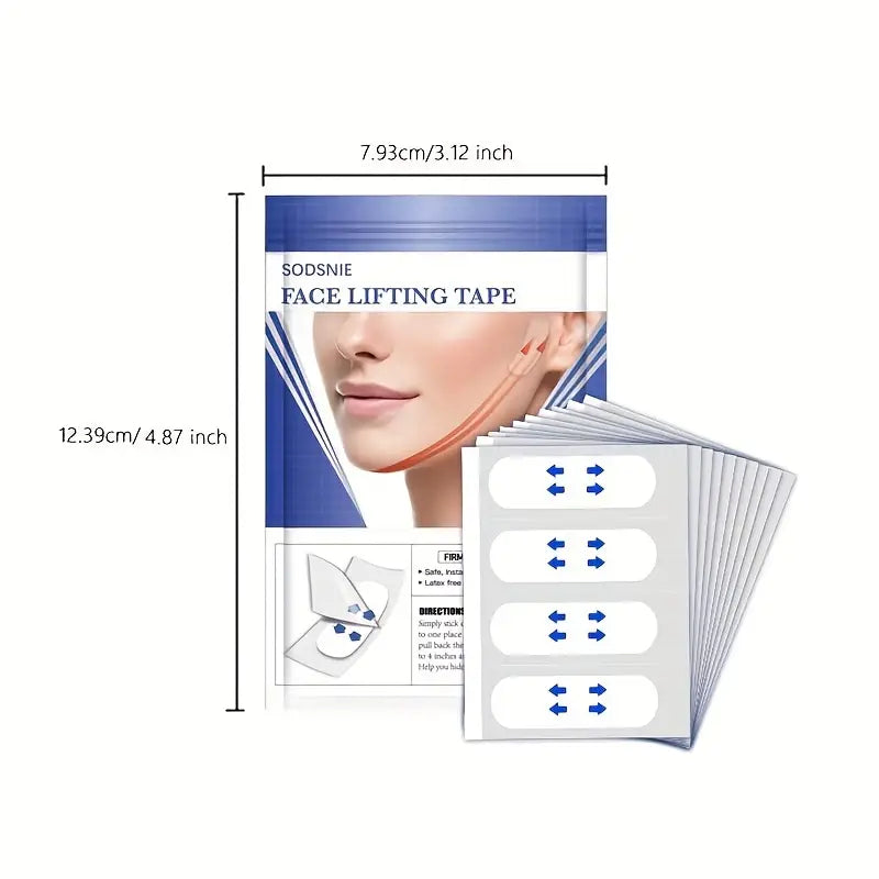 Set 40 plasturi pentru lifting facial