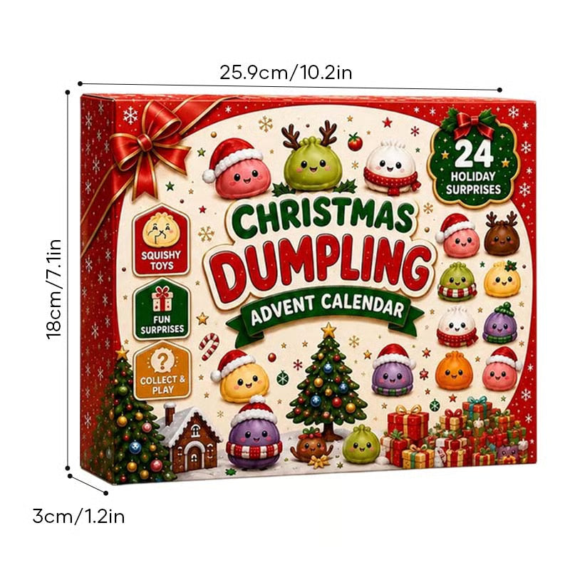 Calendar Advent cu Jucării Squishy