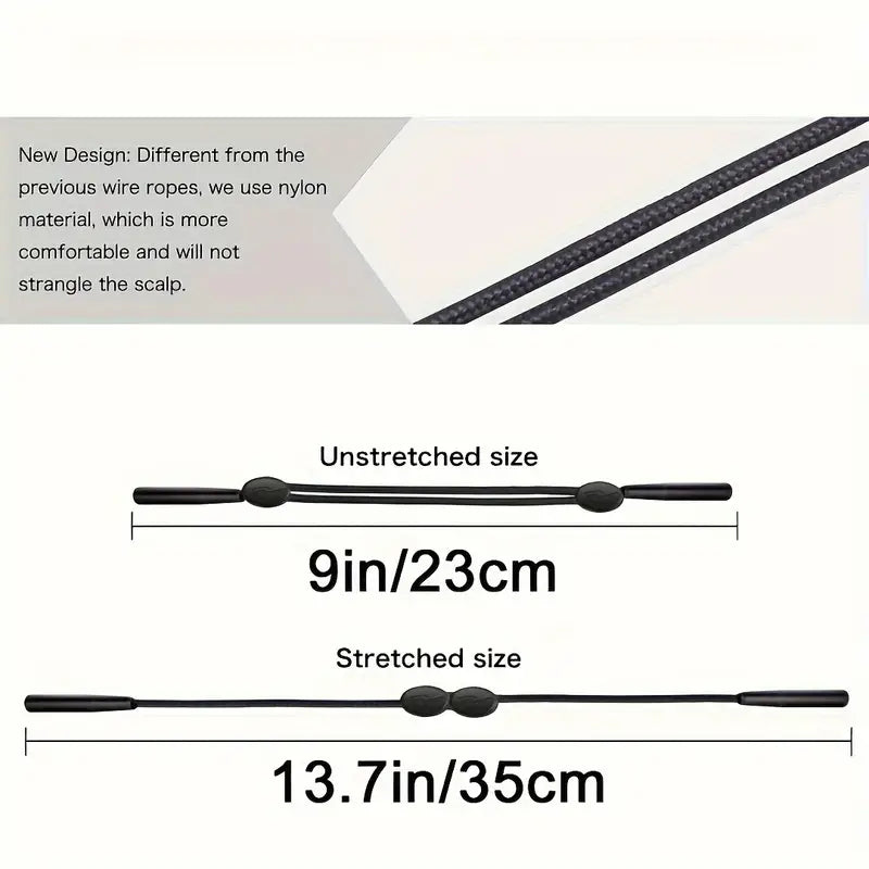 Set 4 Curele Reglabile Pentru Ochelari