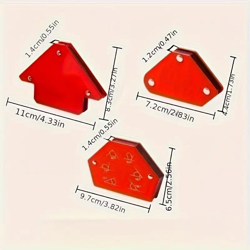 Set 6 Magneti Pentru Sudat La Diferite Unghiuri
