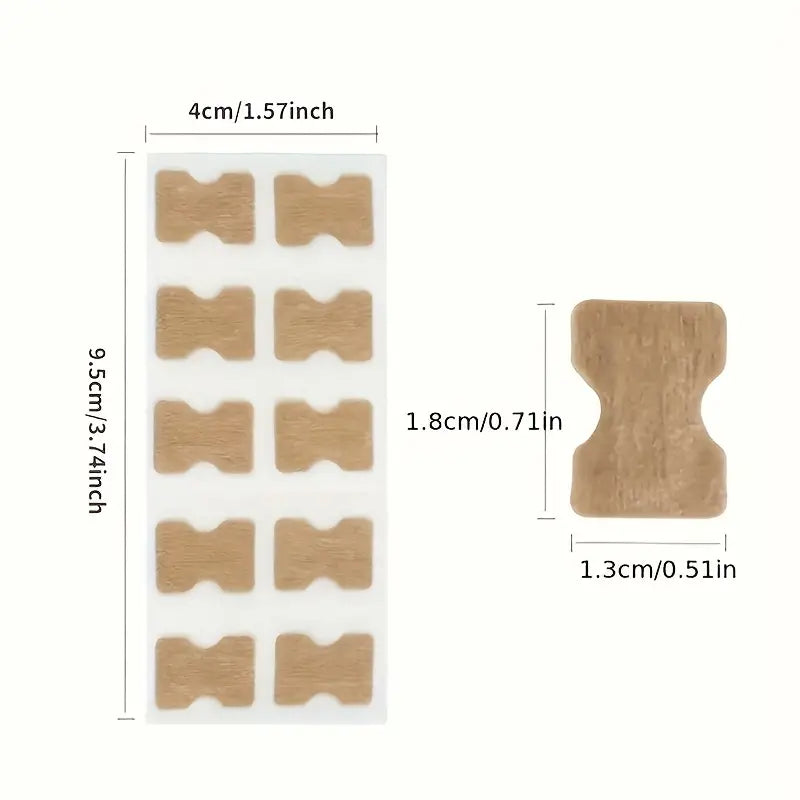 Set 50 Plasturi Pentru Unghii Incarnate 1+1 GRATIS