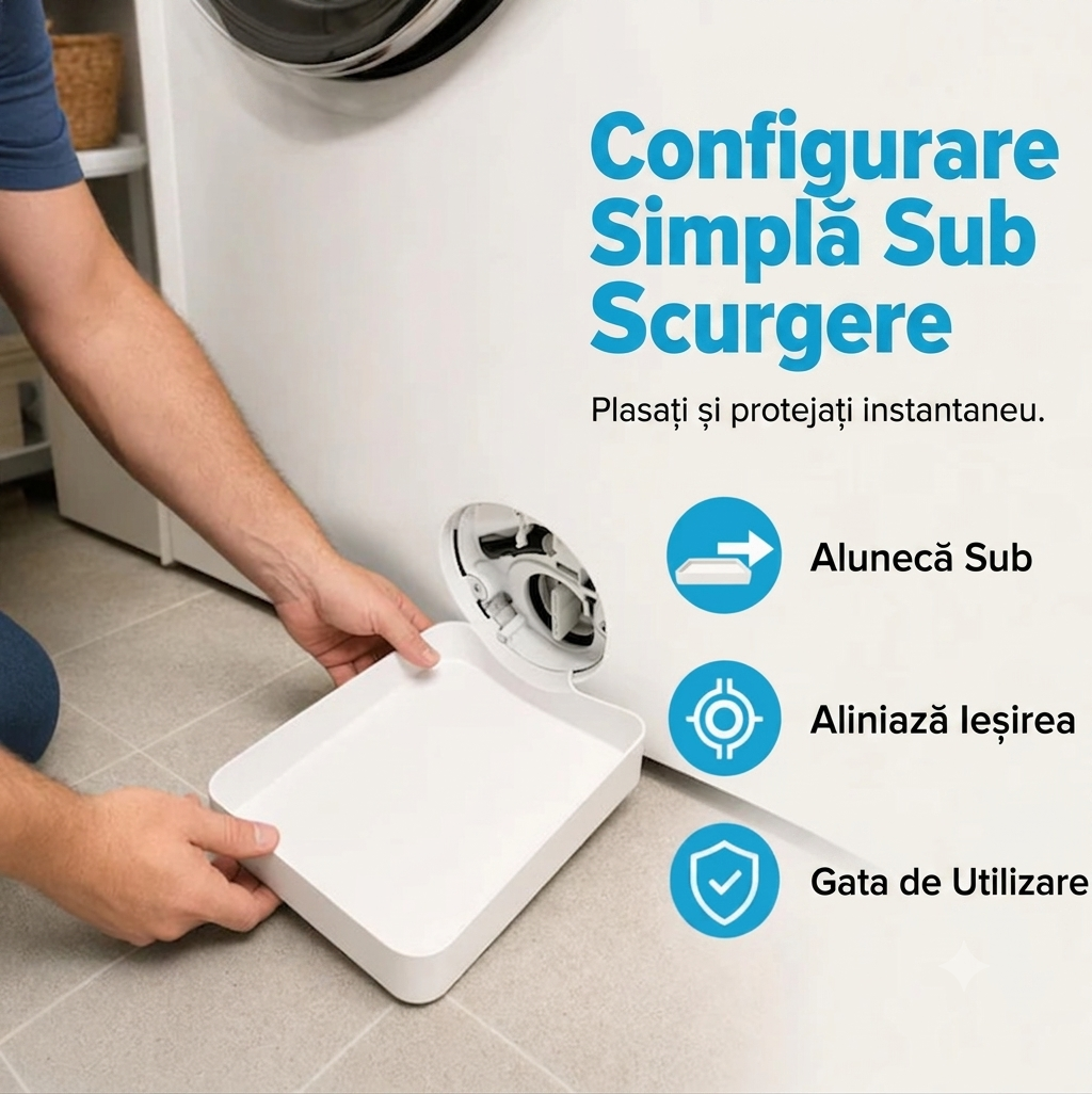 Tavă de scurgere pentru mașina de spălat