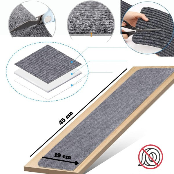 Set 5 Bucati Covorase Trepte Anti-Alunecare