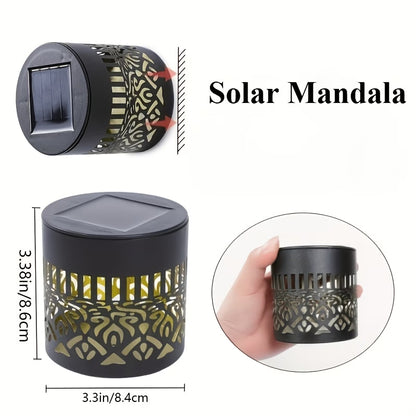 Set 2 Lampi Gradina Solare Mandala