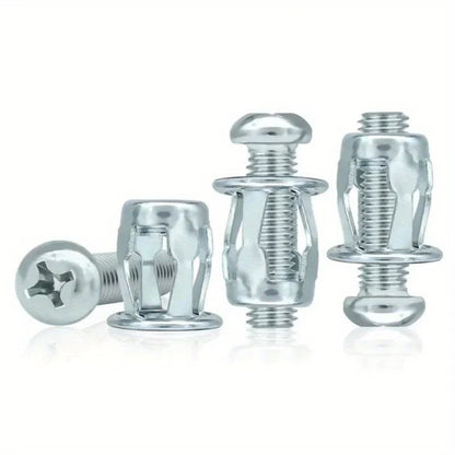 SET 40 Piulițe Nit Expandabile cu Ancorare în 4 Petale