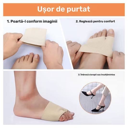 Pernuțe pentru Picior cu Curea pentru Călcâi