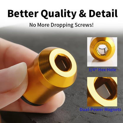 Set 2 Inele Magnetice 3-în-1 Pentru Bormasina