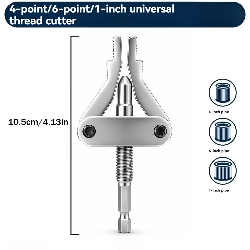 Extractor Universal 3-în-1 pentru Țevi Rupte și Filete Blocate