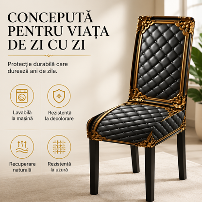 Set 4 Huse Scaun Elastice Royal™