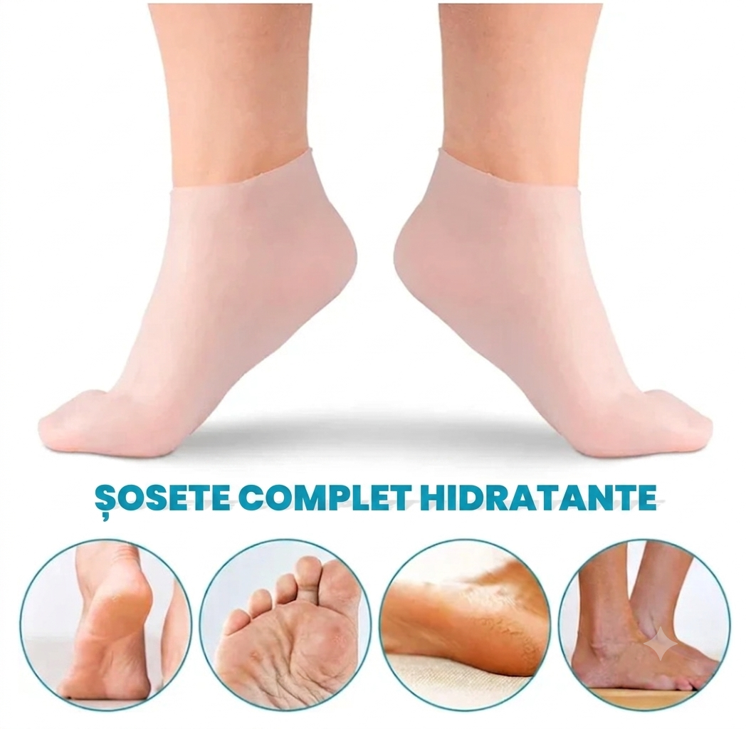 Șosete Hidratante pentru Picioare