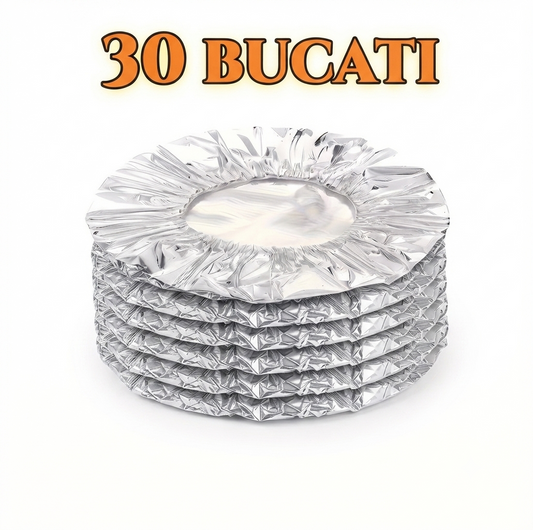 Capace Termoizolante Reutilizabile din Aluminiu (Set 30 bucăți)