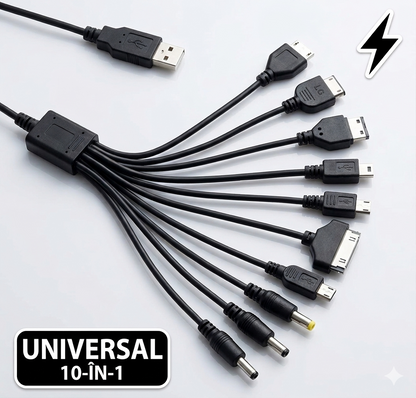 Cablu Universal De Încărcare 10 în 1