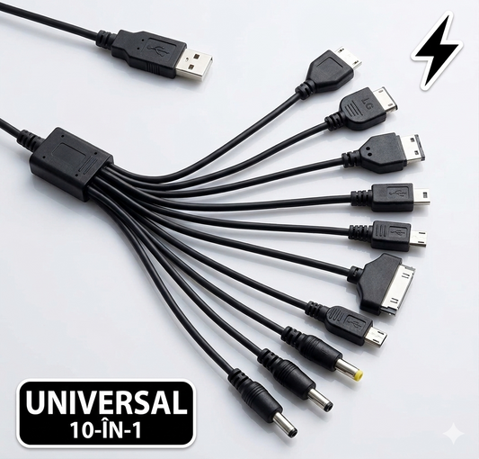 Cablu Universal De Încărcare 10 în 1