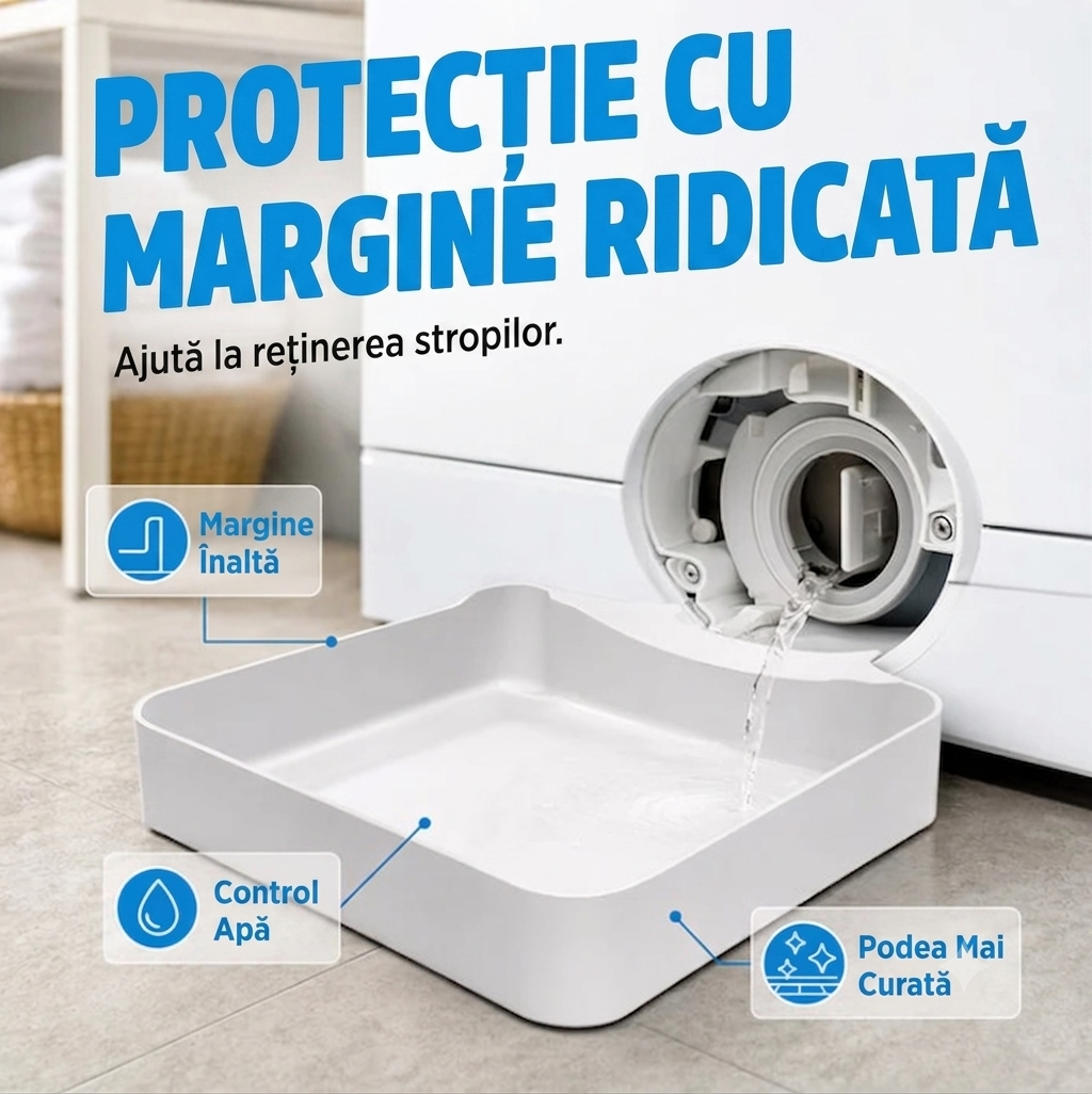 Tavă de scurgere pentru mașina de spălat
