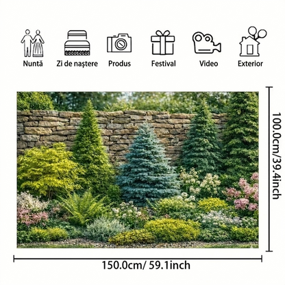 Panou Decorativ pentru Gradina cu Brazi