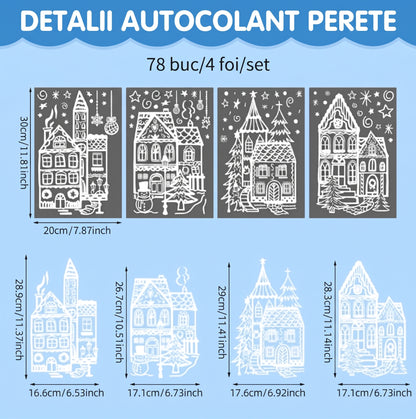 Set de Autocolante de Crăciun