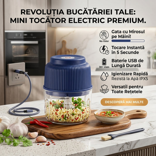 Mini-Tocător Electric  Profesional (260ml)
