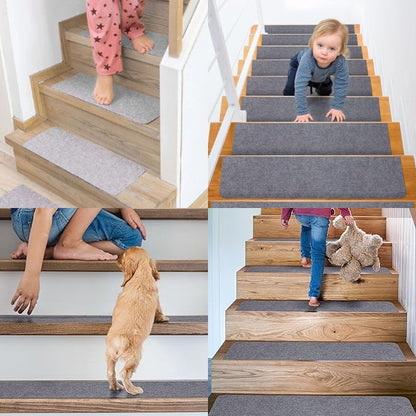 Set 5 Bucati Covorase Trepte Anti-Alunecare