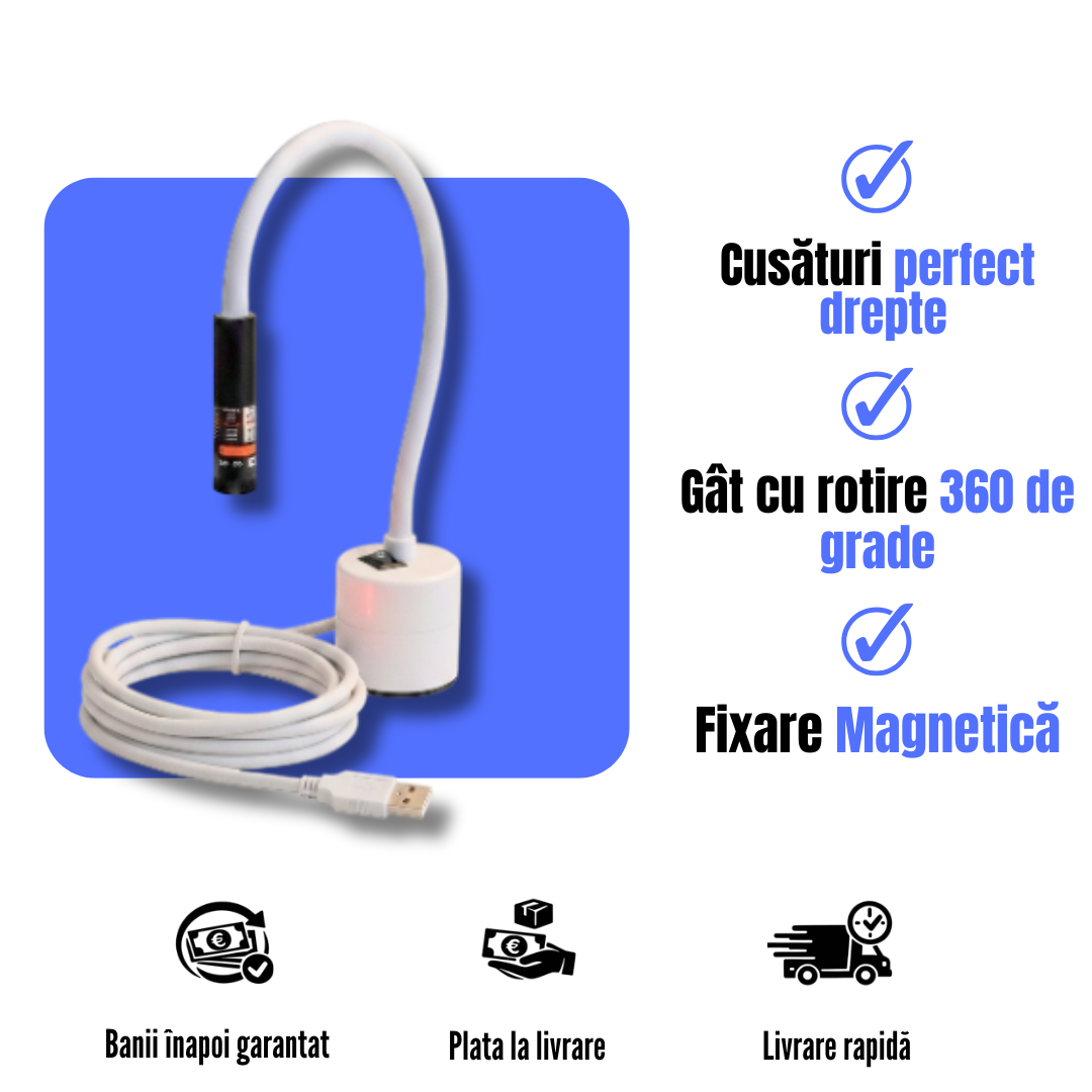 Ghid Magnetic Cu Laser Pentru Masina De Cusut