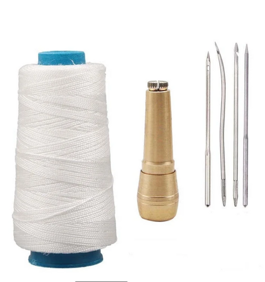 Set Dispozitiv de Cusut Piele și Materiale Groase