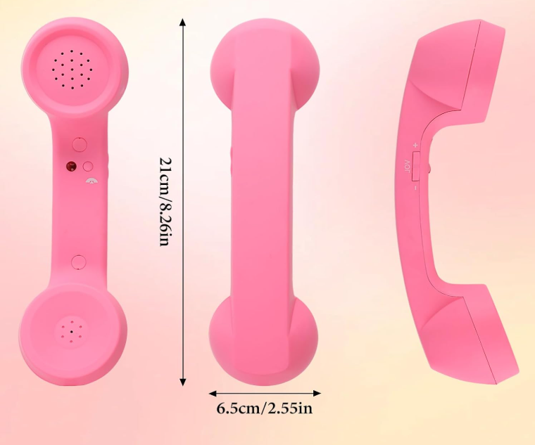 Receptor Telefonic Retro pentru Smartphone (Type-C)