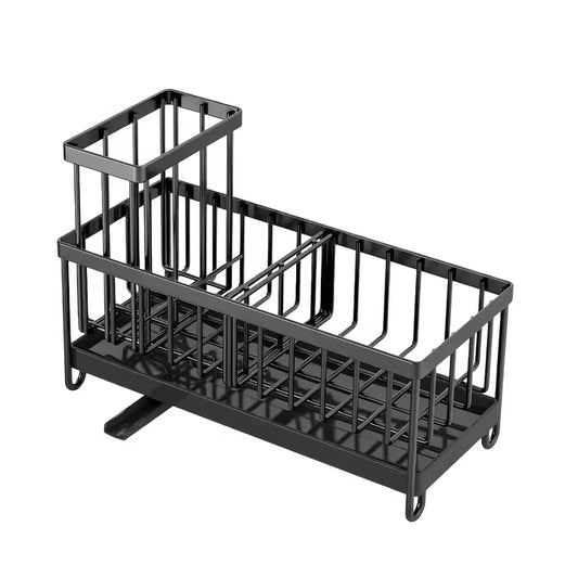 Suport multifunctional din inox chiuveta cu scurgere