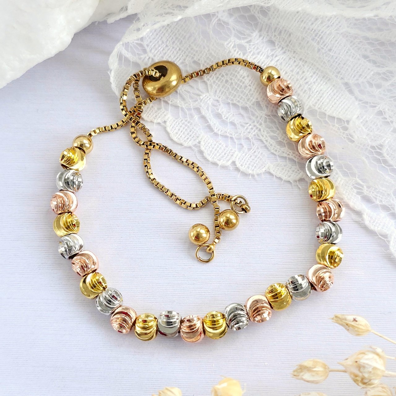 Bratara TrioLux Placata Cu Aur 18K