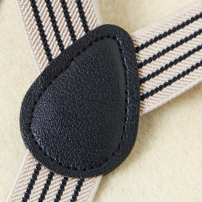 Bretelele Elastice Y Ultra-Grip Negre