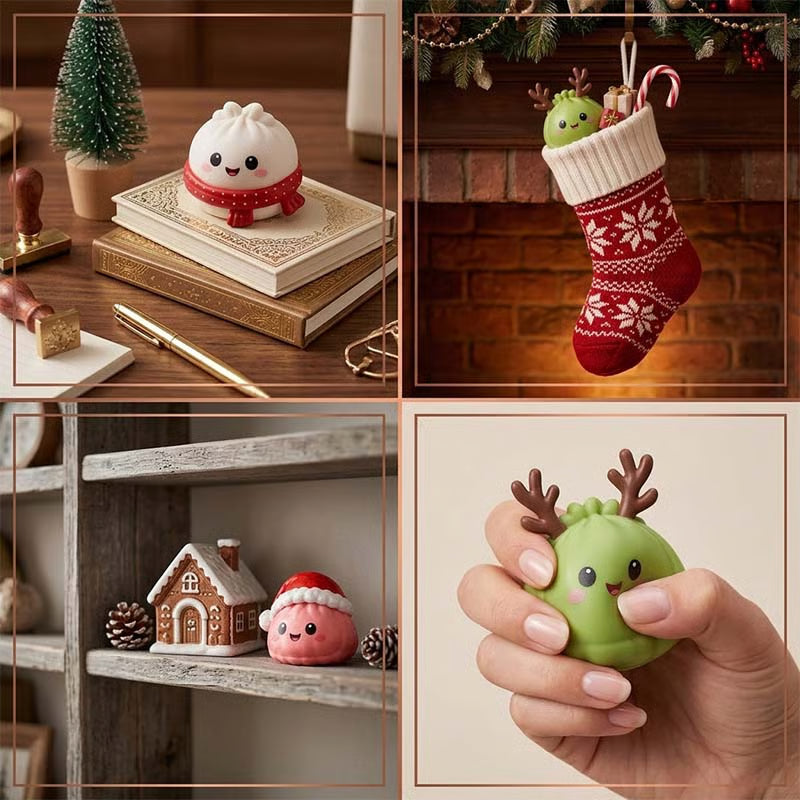 Calendar Advent cu Jucării Squishy