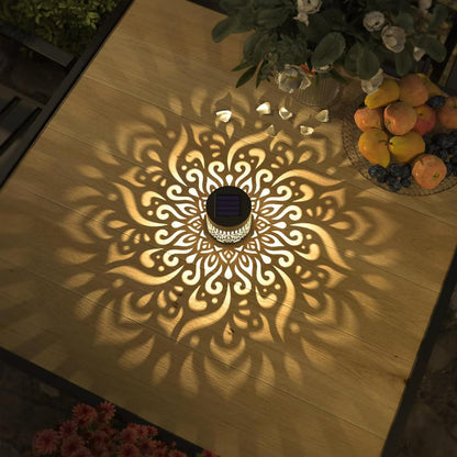 Set 2 Lampi Gradina Solare Mandala