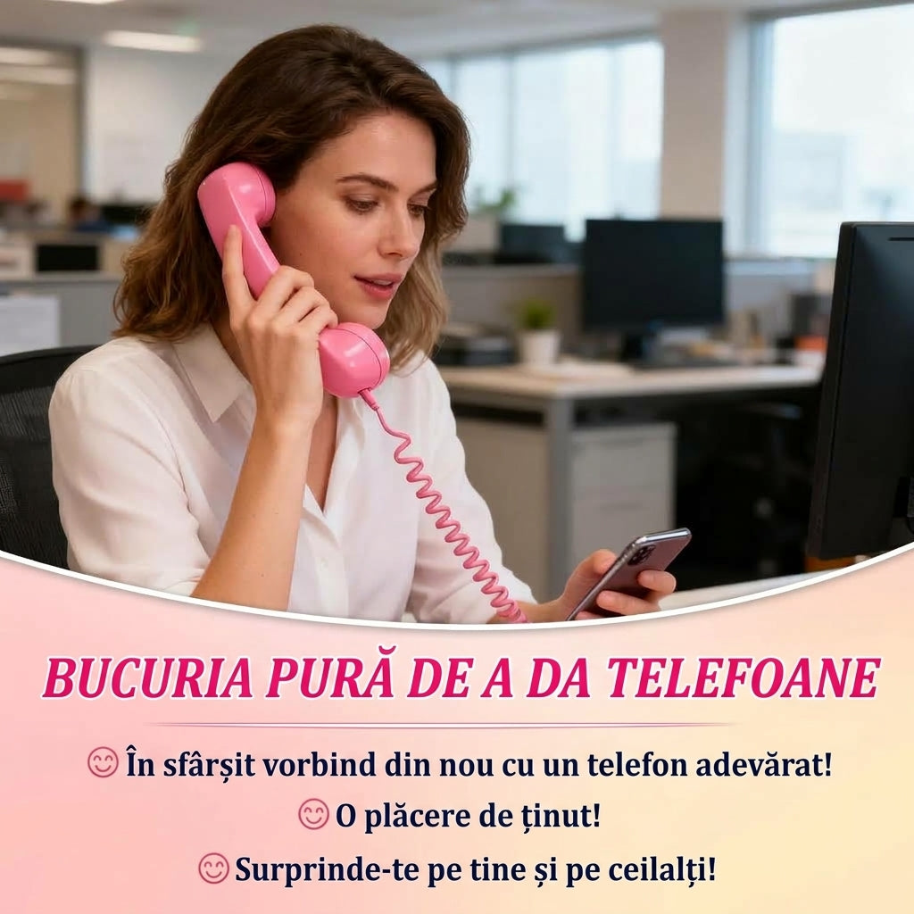 Receptor Telefonic Retro pentru Smartphone (Type-C)