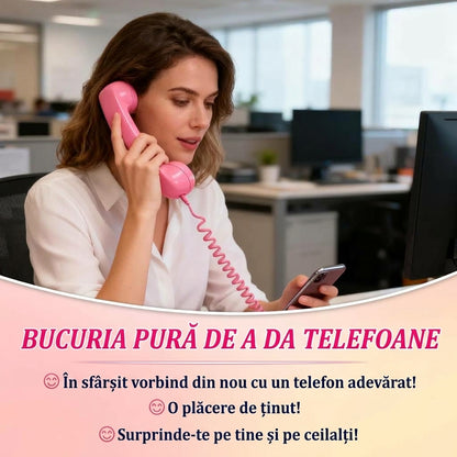 Receptor Telefonic Retro pentru Smartphone (Type-C)