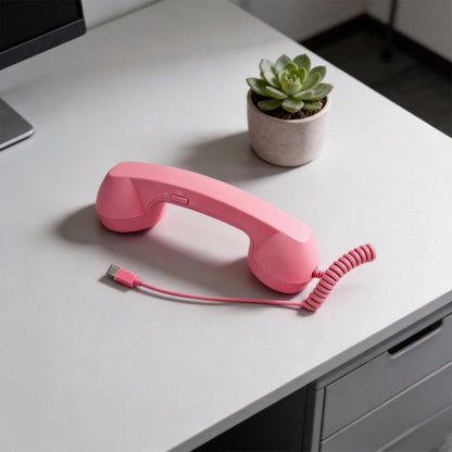 Receptor Telefonic Retro pentru Smartphone (Type-C)
