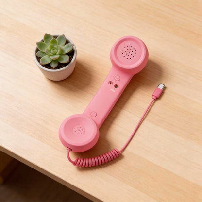 Receptor Telefonic Retro pentru Smartphone (Type-C)