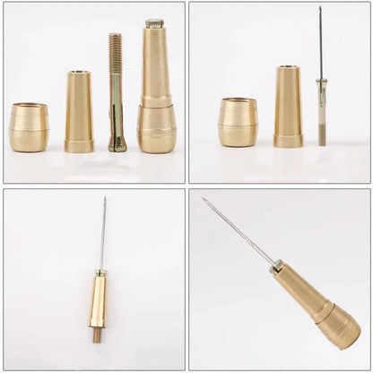 Set Dispozitiv de Cusut Piele și Materiale Groase