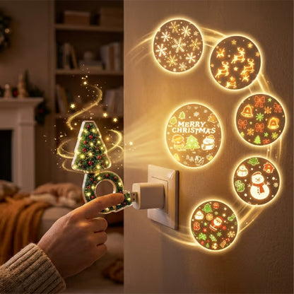 Lampă Ambientală LED USB „Bradul Festiv”